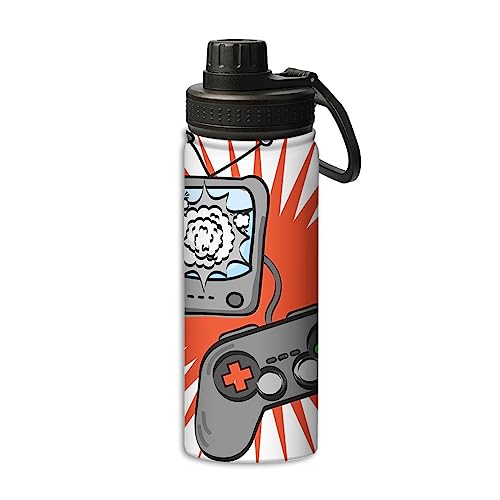 SARNFANS Games 18 oz Sports Water Bottle