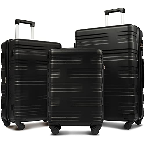 Merax 3-Piece Carry On Luggage Set