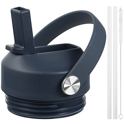 FLORAPELL Yeti Rambler Straw Lid with Handle and Straws
