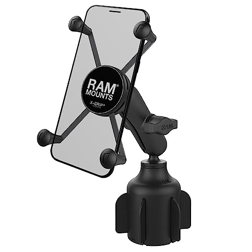 RAM Mounts Large Phone Mount with Cup Holder Base