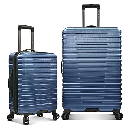 U.S. Traveler Boren Polycarbonate Hardside Rugged Travel Suitcase Luggage