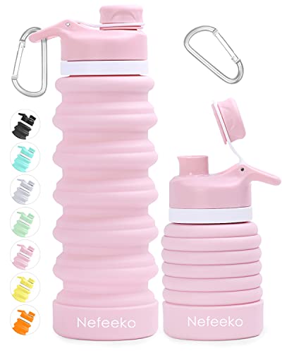 Collapsible Silicone Water Bottle