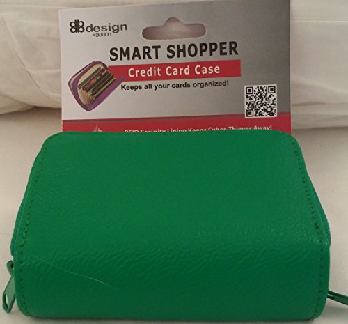 Buxton Smart Shopper Credit Card Case
