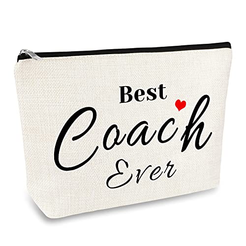 Coach Thank You Gifts Makeup Bag - Appreciation Birthday Gift for Coach