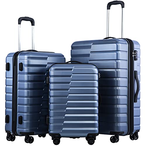 Coolife Expandable Suitcase Luggage Set