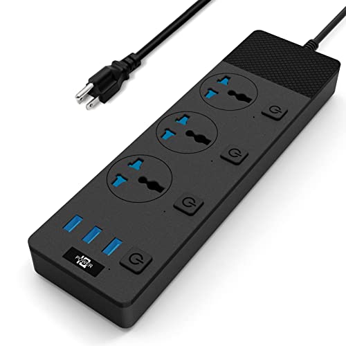 Versatile Power Strip with USB Ports