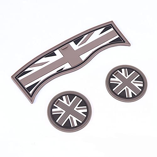 Union Jack Gray/Black Coaster and Storage Box