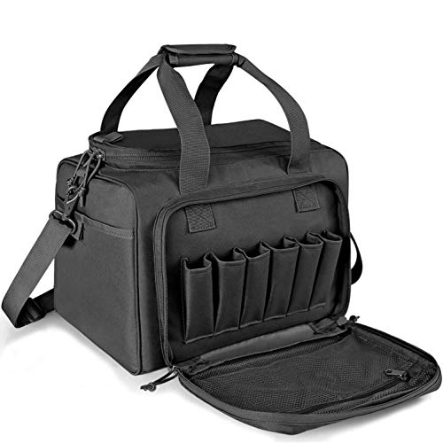 Tactical Gun Range Bag for Handguns and Ammo