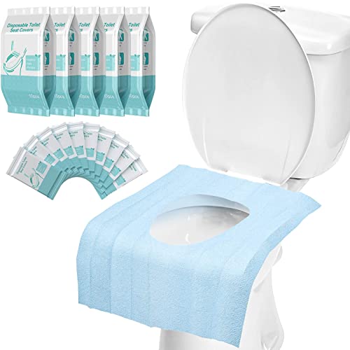 Waterproof Disposable Toilet Seat Covers - Travel Accessories for Adults Kids