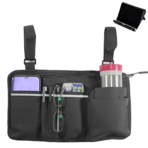 Wheelchair Side Bags and Cup Holder