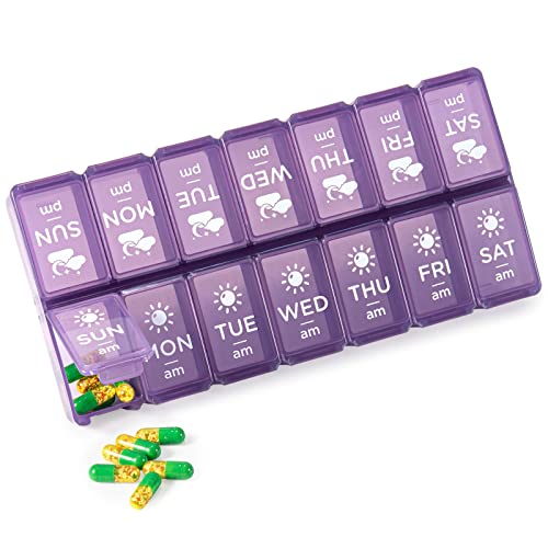 Convenient Pill Organizer for Travel and Daily Use