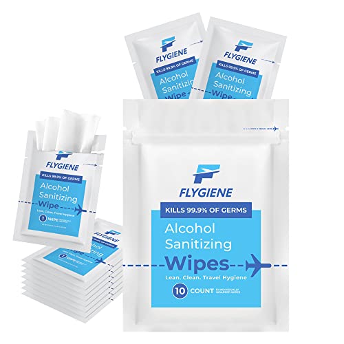 FLYGIENE Travel Sanitizing Wipes