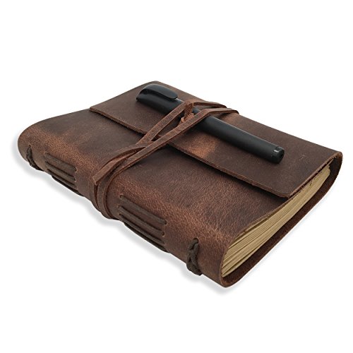 Leather Journal Writing Notebook