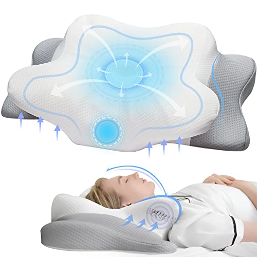 Memory Foam Cervical Pillow for Neck & Shoulder Pain Relief