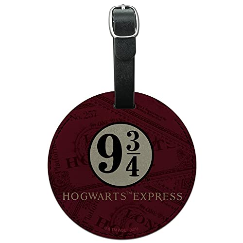 Harry Potter Hogwarts Express Leather Luggage ID Tag