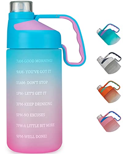 EAILGORL Motivational Water Bottles with Straw - Stay Hydrated on the Go!
