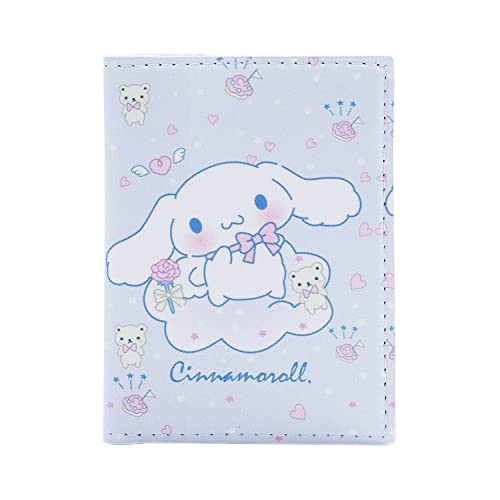 Cute Cartoon Kitty Leather Passport Holder Cover