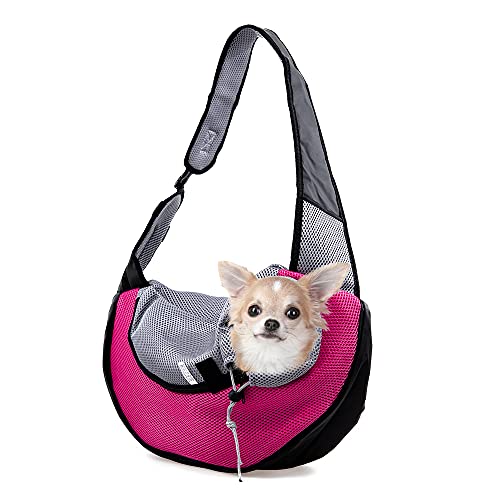 APABEZY Dog Sling Carrier for Small Dogs Cat Carrier