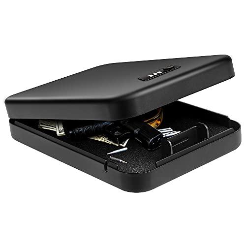 Jolitac Portable Safe Box Combo Lock Security Case