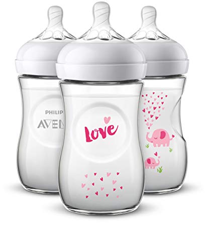 Philips Avent Natural Baby Bottle, 9oz, 3pk Philips Avent Natural Baby Bottle, 9oz, 3pk