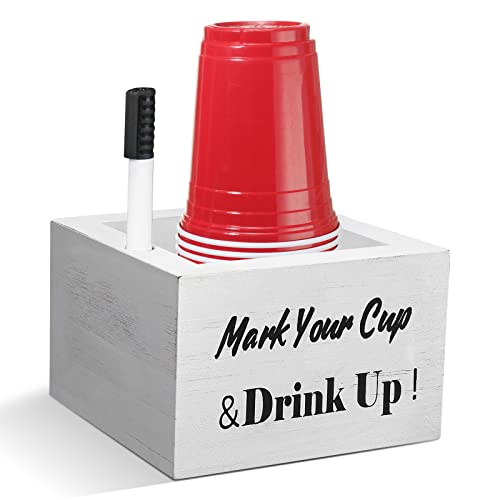 SLLPL Wooden Solo Cup Holder