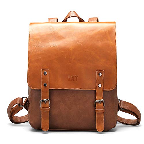 LXY Vintage Leather Backpack