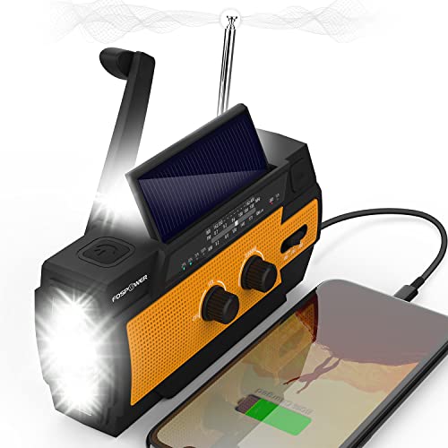 FosPower 4000mAh Emergency Radio