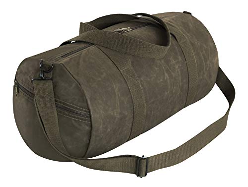 Rothco Waxed Canvas Duffle Bag - 24 Inch, Olive Drab