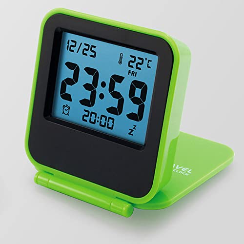 Egundo Small Digital Travel Alarm Clocks