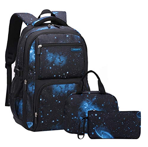 JiaYou Space Pattern Galaxy Backpack Set