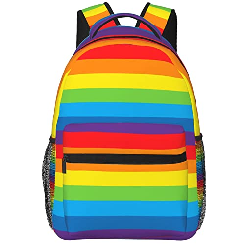 Qwalnely Rainbow Backpack