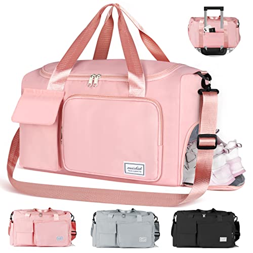 Women's Travel Bags Weekender Carry-On with Shoe Compartment