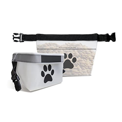 rezip Clip N' Go Pet Bowl 2-Pack