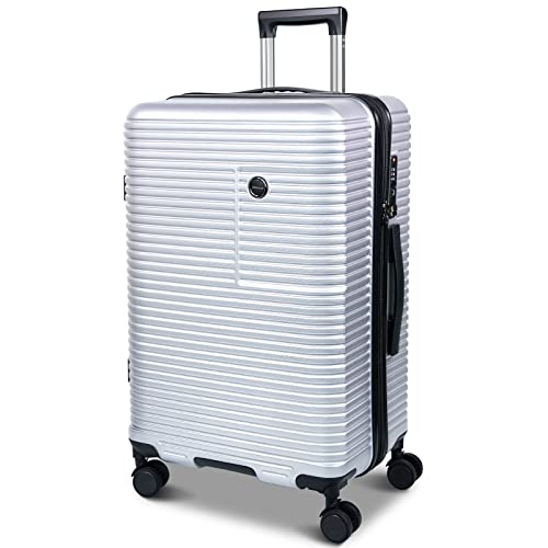 JZRSuitcase Carry-on Luggage with Spinner Wheels and TSA Lock