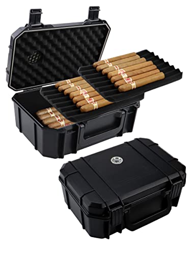 Tnqhuq Travel Humidor for Cigars