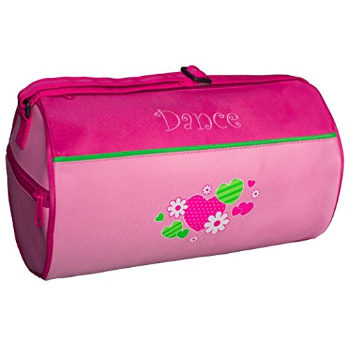 Sassi Designs Hearts and Flowers Small Duffel Bag