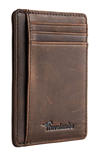 Travelambo Front Pocket Minimalist Wallet
