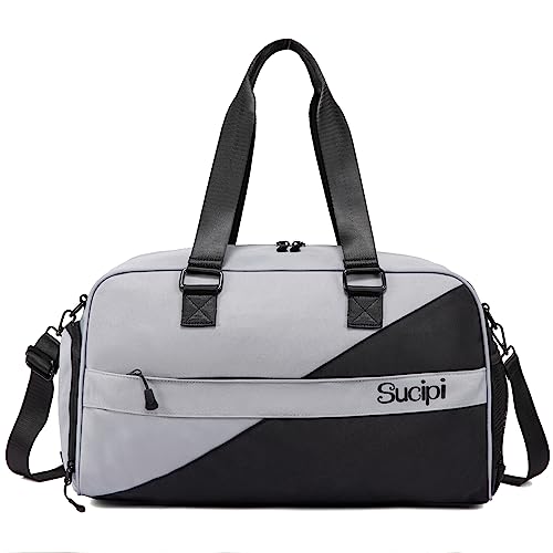 Sucipi Gym Bag, Large Capacity Duffel Bag for Men and Women