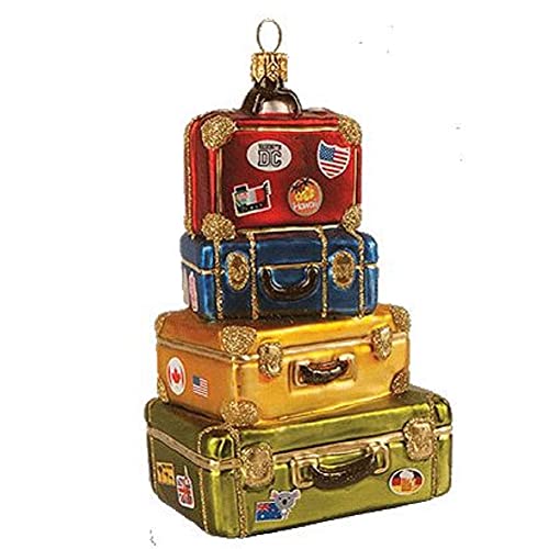 Suitcase Christmas Ornament Travel Decoration