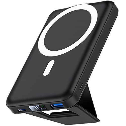 podoru Wireless Portable Charger with Magnetic Power Bank