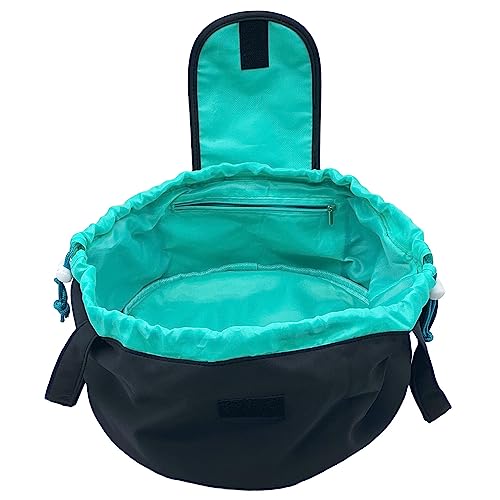 TaTaFun Large Barrel Drawstring Makeup Bag