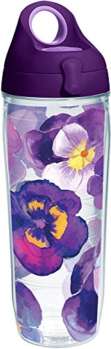 Tervis Plastic Watercolor Pansy Tumbler
