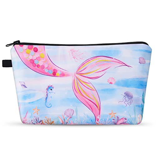 41cIcAGqhRL. SL500  - 10 Best Mermaid Cosmetic Bag for 2024