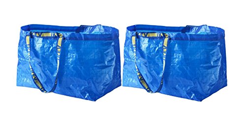 IKEA FRAKTA Carrier Bag, Blue, 2 Pcs Set