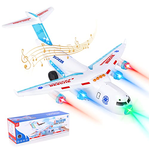 LiveGo AirplaneToy Bump and Go Electric Detachable Plane Toy