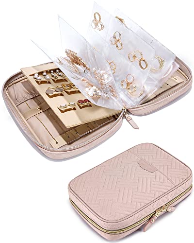 BAGSMART Jewelry Travel Organizer Case