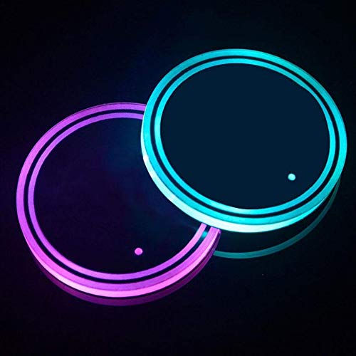 Colorful LED Cup Holder Lights