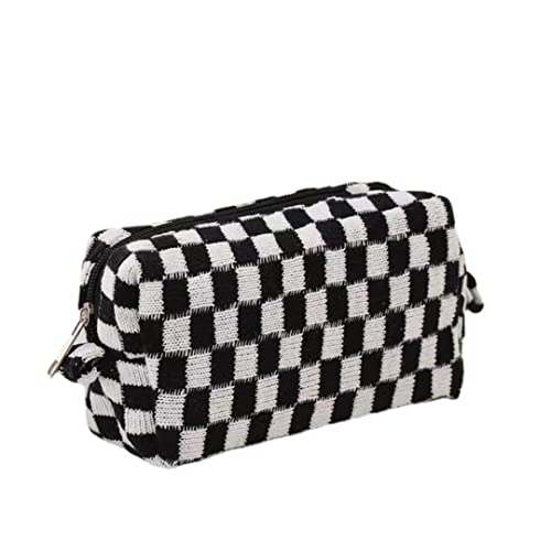 Stylish Small Cosmetic Bag: Cute Y2K Makeup Bag for Purse