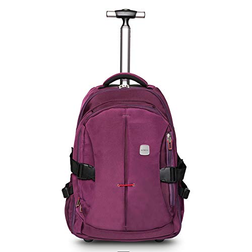 SKYMOVE Rolling Backpack for Travel and Business