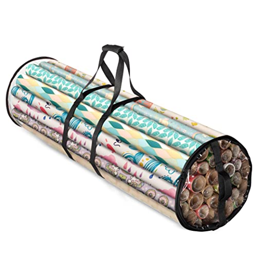 ZOBER Wrapping Paper Storage Containers